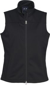 Other view of Ladies Softshell Vest – Polyester – Black – 2X-Large – J29123 – Biz Tech™ – Biz Collection