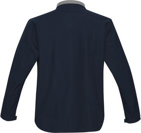 Other view of Bizcollection Men's Softshell Jacket – Breathable Polyester – Navy/Graphite – 3X-Large – J307M – Geneva Biz Tech™ – Biz Collection