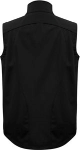 Other view of Men's Softshell Vest – Polyester – Black/Grey – 5X-Large – J404M – Geneva Biz Tech™ – Biz Collection