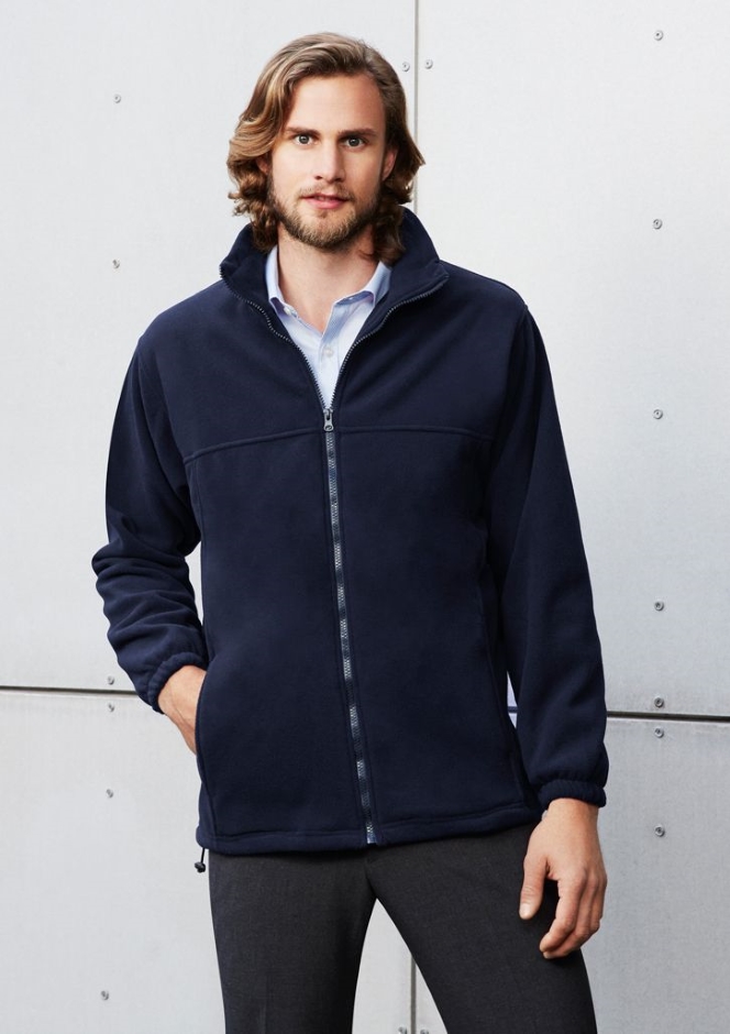 Other view of Bizcollection Men's Jacket – Polyester - Low Pill Micro Fleece – Navy – 2X-Large – PF630 – Biz Collection