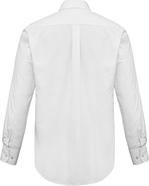 Other view of Bizcollection Men's Shirt – Polyester - Cotton Poplin – White – X-Large – S10510 – Base – Biz Collection