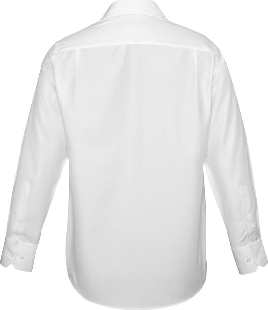 Other view of Classic Fit Men's Shirt – Polyester - Cotton – White – Large – S312ML – Preston – Biz Collection