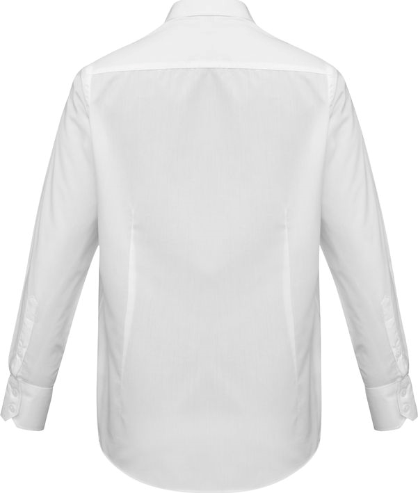 Other view of Men's Shirt – Polyester - Cotton Poplin – White – 3X-Large – SH714 – Metro – Biz Collection