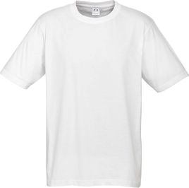 Other view of BIZ CORPORATES Men's T-Shirt – Premium Combed Cotton – White – 2X-Large – T10012 – Ice – Biz Collection