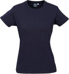 Other view of Ladies Quali-Tee – Premium Combed Cotton – Navy – 14 – T10022 – Ice – Biz Collection