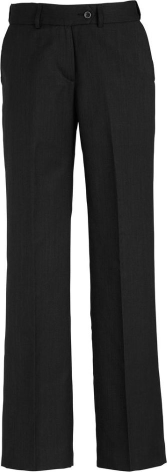 Other view of Ladies Adjustable Waist Pant – Polyester - Bamboo – Black – 26 – 10115 – Biz Corporates