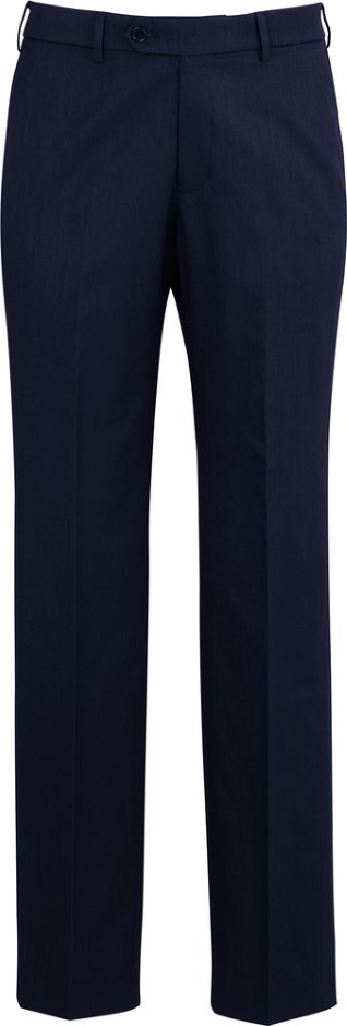 Other view of Men's Flat Front Pant – Polyester - Bamboo – Navy – 87R – 70112R – Biz Corporates