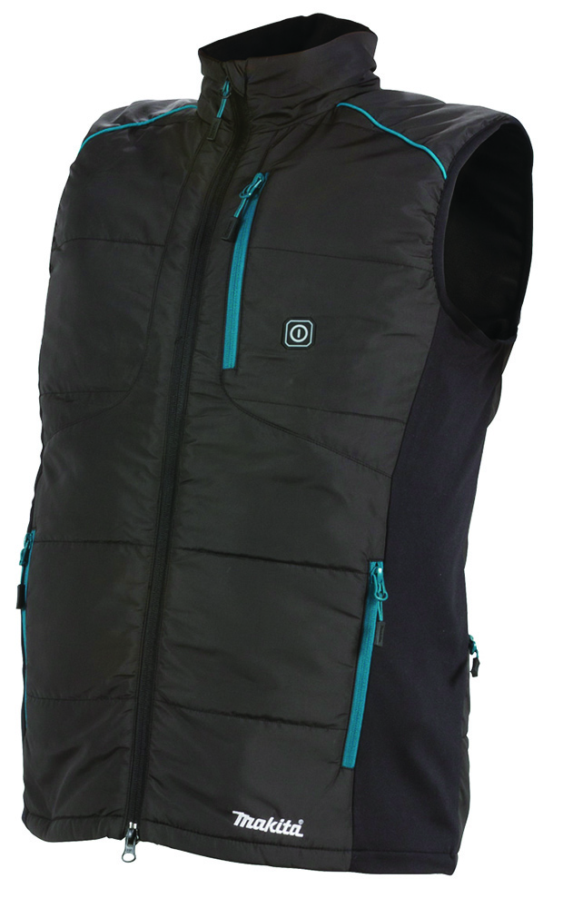 Other view of Makita CV102DZS Heated Vest - Skin - 12V Max - Black - XL