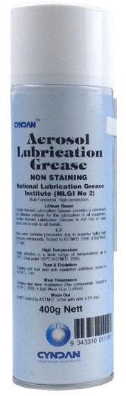 Other view of Cyndan 111000 - Lubrication Grease Aerosol - 400gram