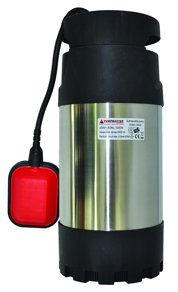 Other view of Pumpmaster DOMO1000/4 08386000010 Multistage Submersible Drainer Pump - 1kW - 230V