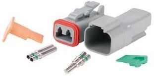 Other view of Connector Kit - 2 Circuits - 13 A - Series DT - Deutsch