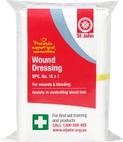 Other view of St Johns Dressing - Wound No 15