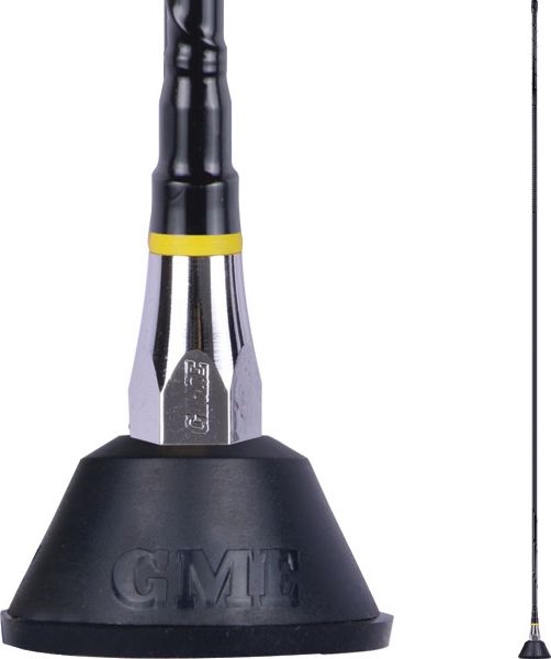 Other view of GME AEM3 AM/FM Antenna - Fibreglass - Ground Dependent Design - Black - 1000mm