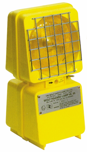 Other view of Safety Hazard Lamp - Air Depolarised Primary Cell - Wolf