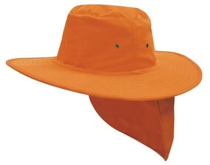 Other view of Headwear Professionals 4055-OR-L Hat - Rearlap - Canvas - Orange - L