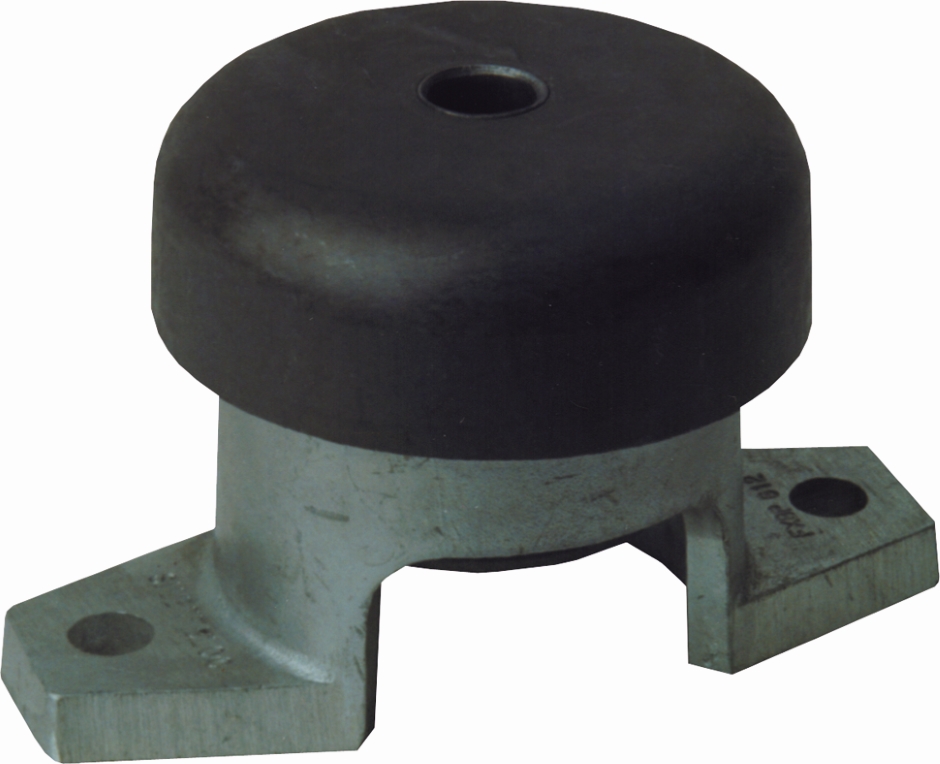 Other view of Silentbloc Mount - Pedestal - Medium Load - Steel/Aluminium - Frustex - 270kg - 127mm - FXCP