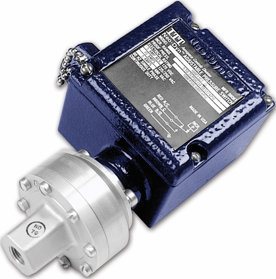 Other view of ITT Neo-Dyn® 110P12CC3 Switch Pressure - Low Range