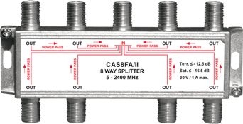 Other view of Jonsa Australia CAS8FA/II Splitter - 8 Way F 5-2400Mhz Pp