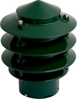 Other view of Post Top Bollard - Green - 240 V - 18 W - Lanark