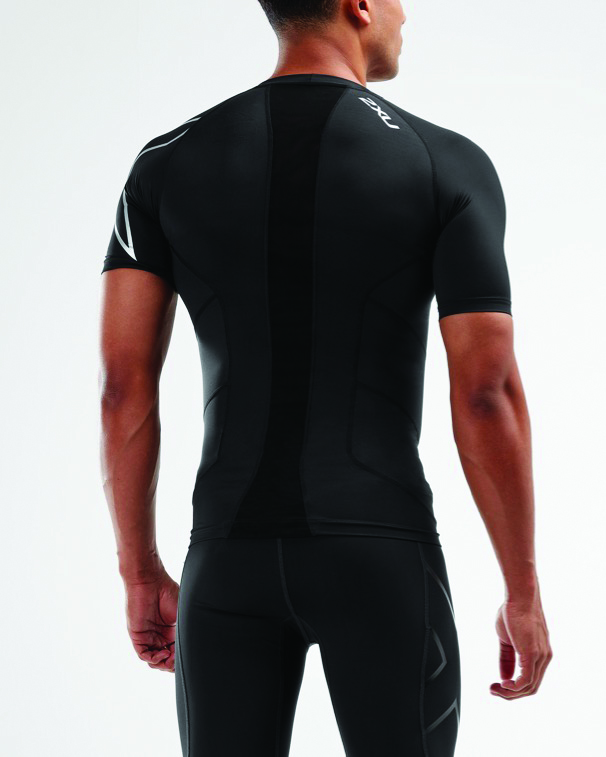 Other view of 2XU - S/S Top - Compression - MA2307A - Black/Silver - XXL - 9336340527879