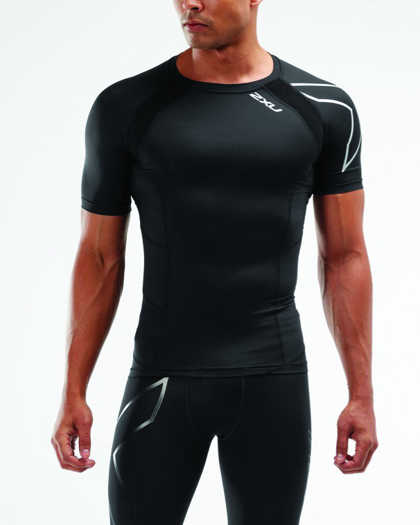 Other view of 2XU - S/S Top - Compression - MA2307A - Black/Silver - XXL - 9336340527879