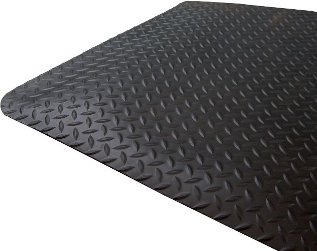 Other view of MatTek Diamond Foot Anti Fatigue Mat 15mm Thick Black/Black Border - 600mm Wide x [custom length]