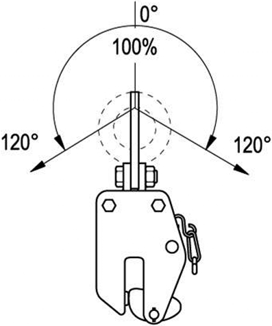 Other view of CLAMP RENFROE MODEL MPS1 50-100MM 5T