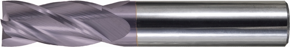 Other view of Widia 5825953 Flute End Mill Short 4 Square End Solid Carbide VariMill trade Metal Removal - 16 mm - 0.52 deg Radian - R30 - 4004