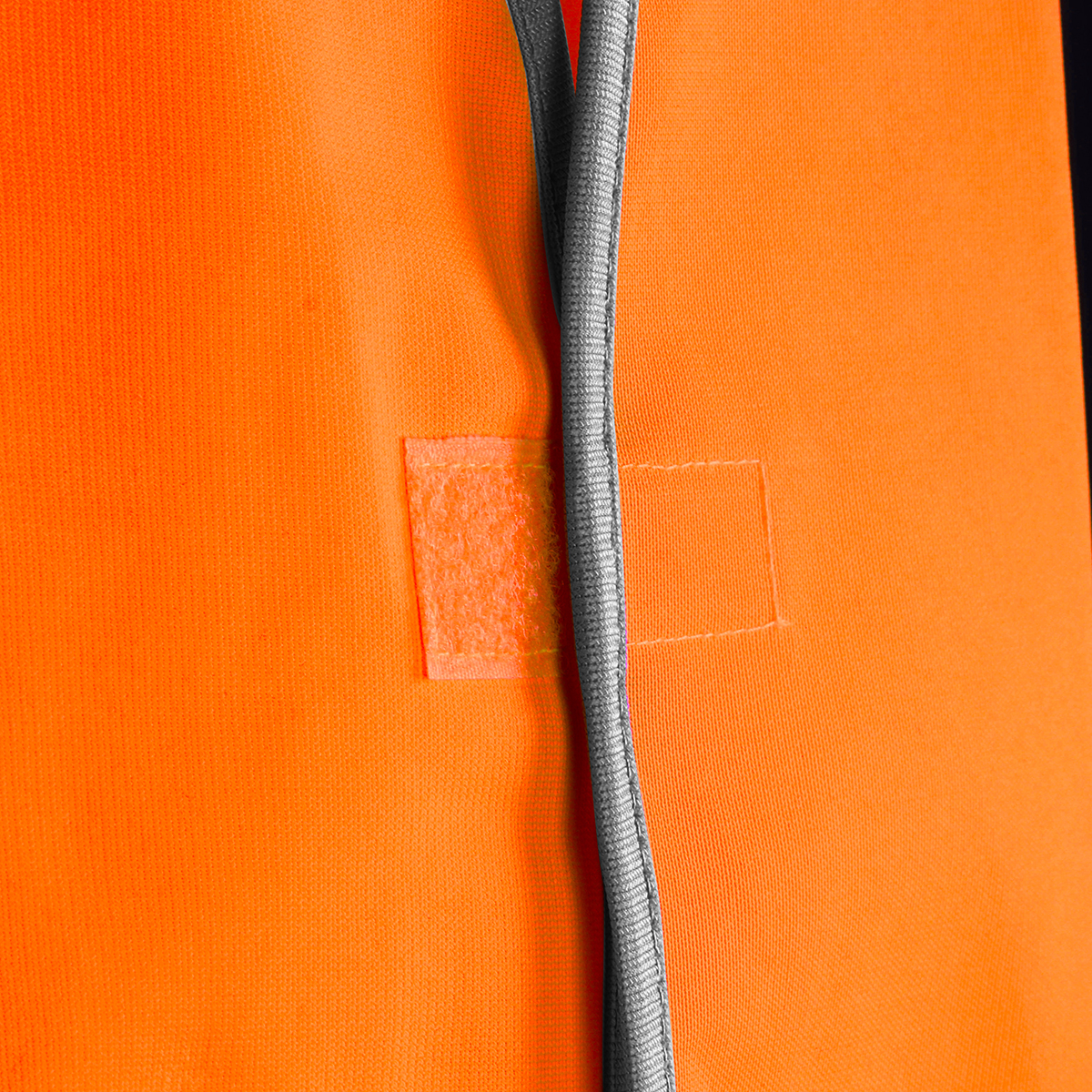 Other view of Workhorse MVE018 High Visibility Safety Vest - X-Back + Tail - Polyester Tricot - Orange - XL