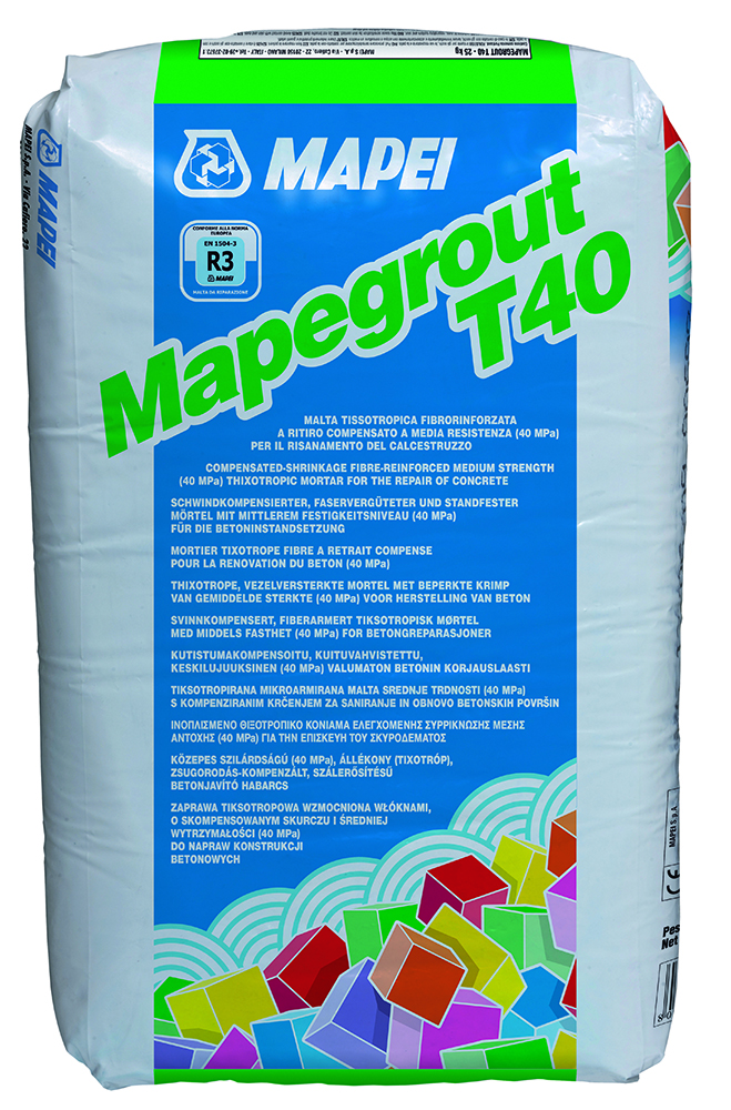 Other view of Mapei 134625 Mapegrout T40 25Kg