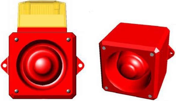 Other view of MOFLASH YOD5141A Yodalight Yl5110Vac Amber - Ip56