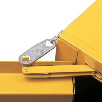 Other view of Under Bench Storage Cabinet - Flammable - Steel - Golden Yellow - 100 l - 920 x 800 x 565 mm - AU25748 - Justrite - PBA Safety