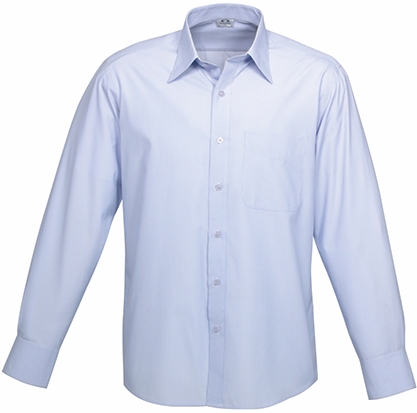 Other view of Bizcollection Men's Shirt – Polyester - Cotton – Blue – 5X-Large – S29510 – Ambassador – Biz Collection