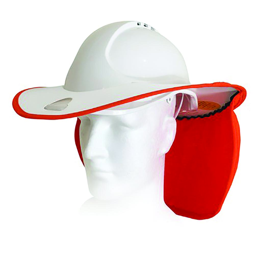 Other view of Snap Brim - Hard Hat - ARC Tested - with Nomex Neck flap - Suited to Scott Helmets