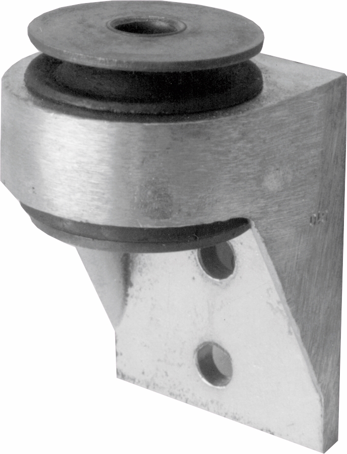 Other view of Silentbloc Mount - Pedestal - Side Attachment - Steel/Aluminium - Frustacon - 180kg - 63.5mm - FBS