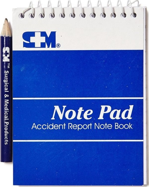 Other view of NOTEBOOK FIRST AID Q809 C/W PENCIL