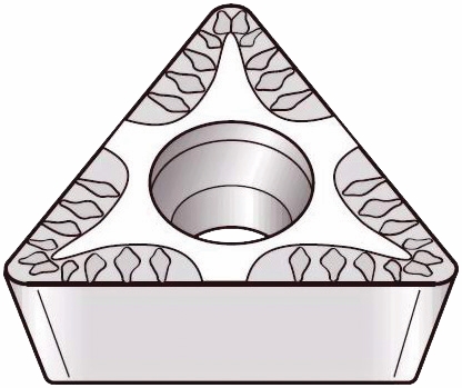 Other view of Irega Carbide Turning Insert - High Performance - TCMT 110204-FP WP25CT - 60° Triangular - Victory™ - Widia