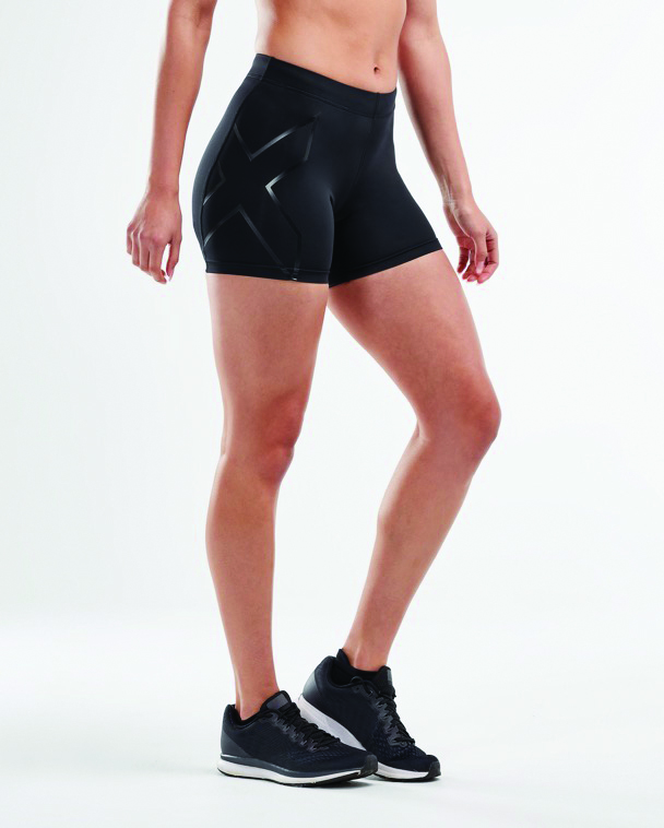 Other view of 2XU - Shorts - Womens Compression 5 Inch - WA4481B - Black/Nero - XL - 9336340526056