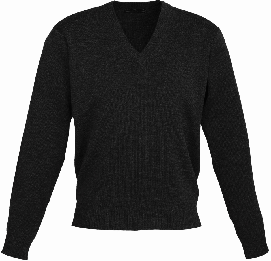 Other view of Bizcollection Men's Traditional Knitwear Pullover – Wool - Acrylic – Black – 2X-Large – WP6008 – Woolmix – Biz Collection