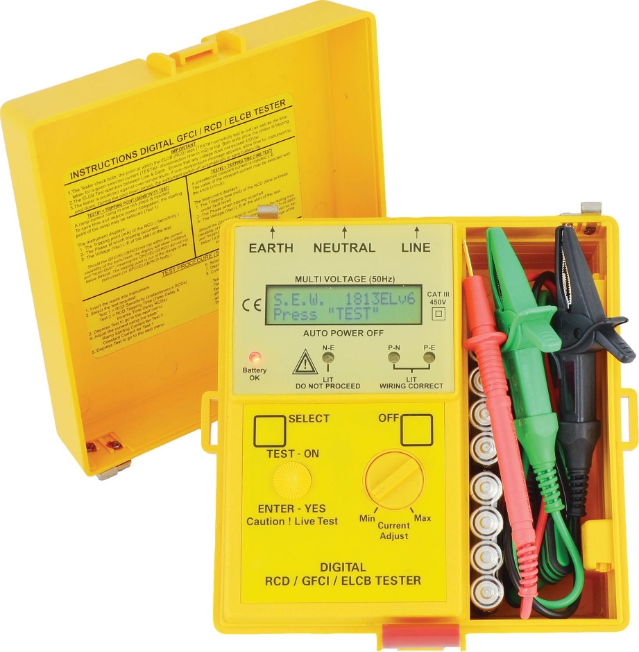 Other view of Wavecom Instruments TESTER RCD SEW