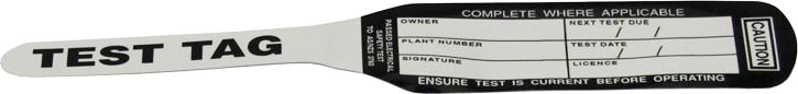 Other view of TAGS TEST TA WAVECOM BLACK- Pack of 100