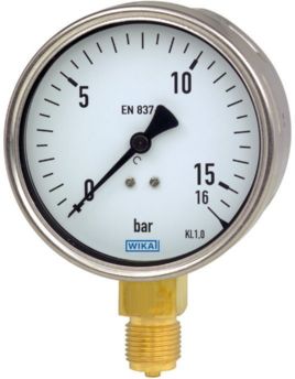 Other view of Wika Gauge - SBH - Hydraulic - Non Oxygen - 0/800kPa - 100mm - 68000019