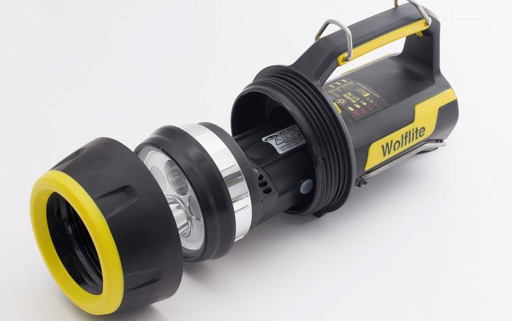 Other view of Zone 1 Rechargeable Safety Handlamp - Lithium-Ion - 350+ lm - (1) LED - Includes High Voltage Charger - Wolf