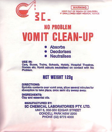 Other view of Mid Coast Automotive Group CLEANUP VOMIT SACHET NO PROBLEM NPVC100