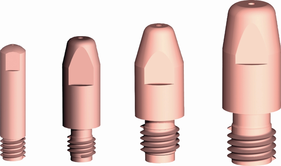 Other view of Binzel 140.0169 8mm Contact Tip - M6 x 0.9mm - Pack of 10