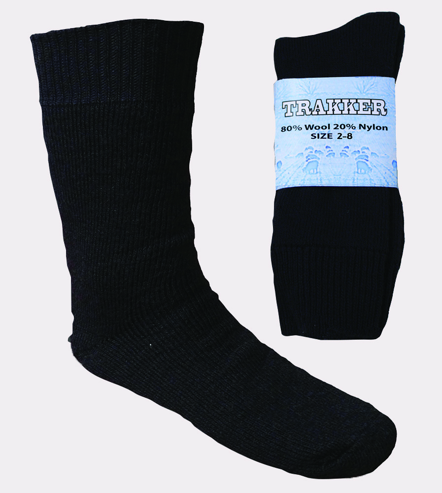 Other view of INTERKNIT - SOCKS - TRAKKER - 770BLK2-8